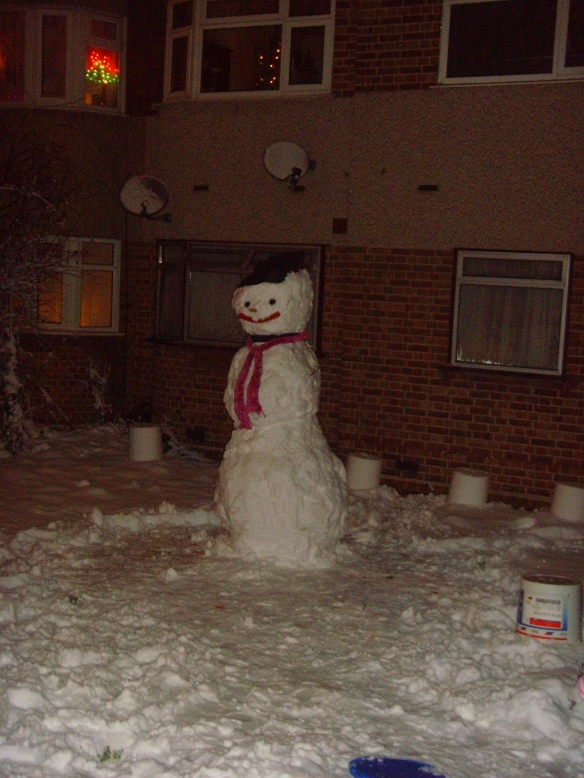 Another giant snowman