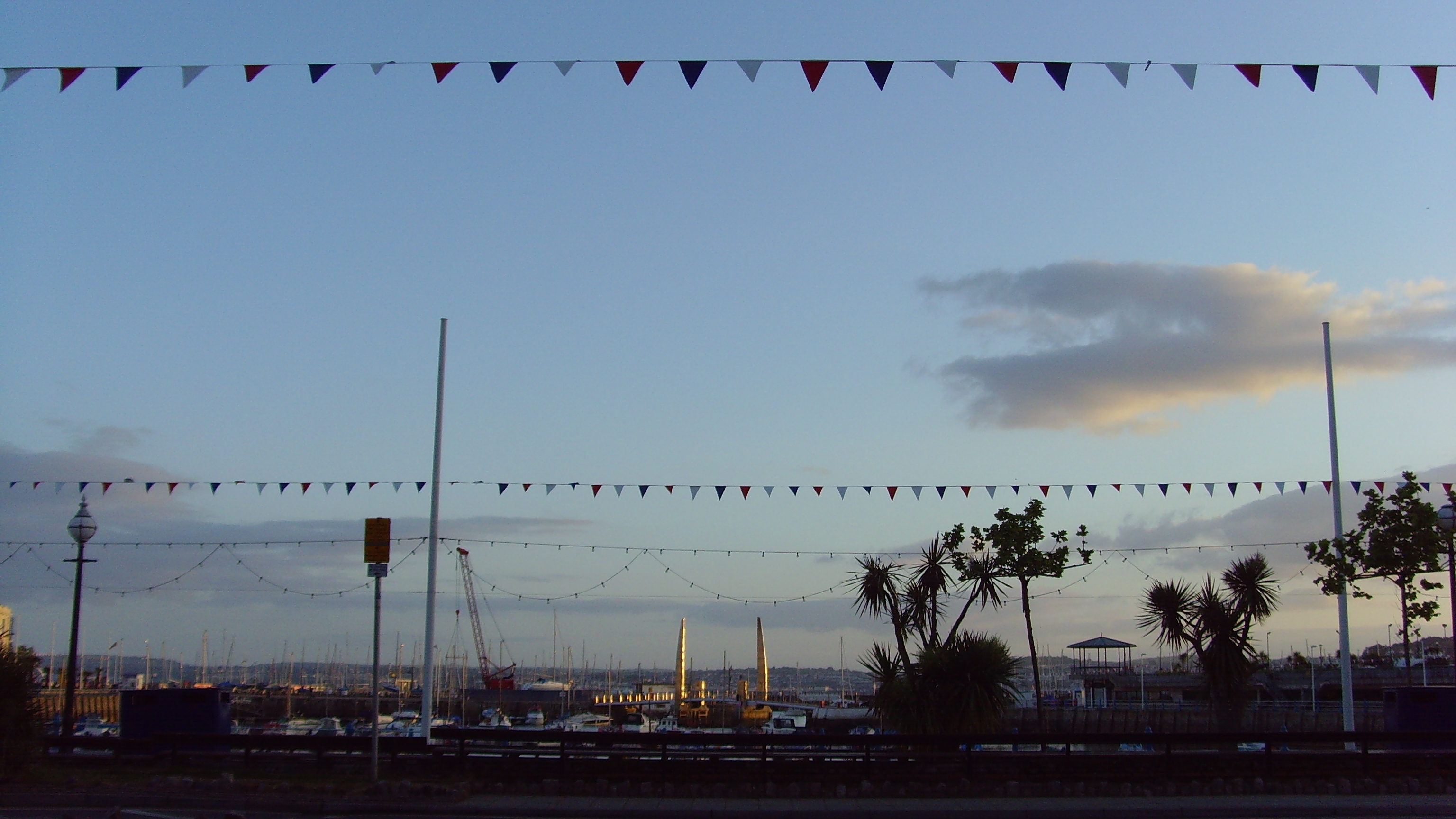 Torquay harbour, evening
